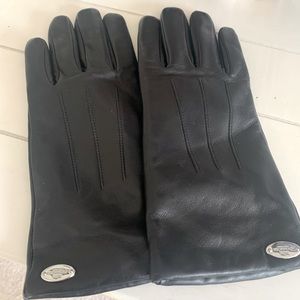 Authentic Coach Leather Gloves